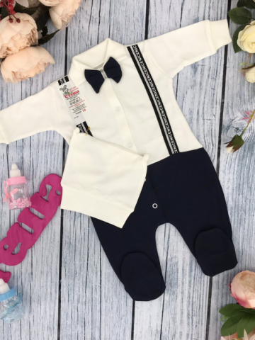 Купить оптом 207. Комбинезон ясельный с шапкой,100% хлопок интерлок в Ярославле