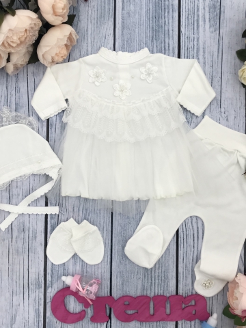 Купить оптом 289-М. Костюм ясельный, четверка, хлопок 100% интерлок в Ярославле